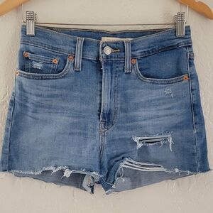 Levi's High Rise Shorts Size 27